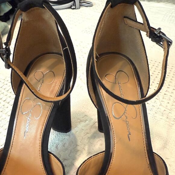 Jessica Simpson 8 Irbella platform suede feel heels sandal 2986 - Picture 5 of 11